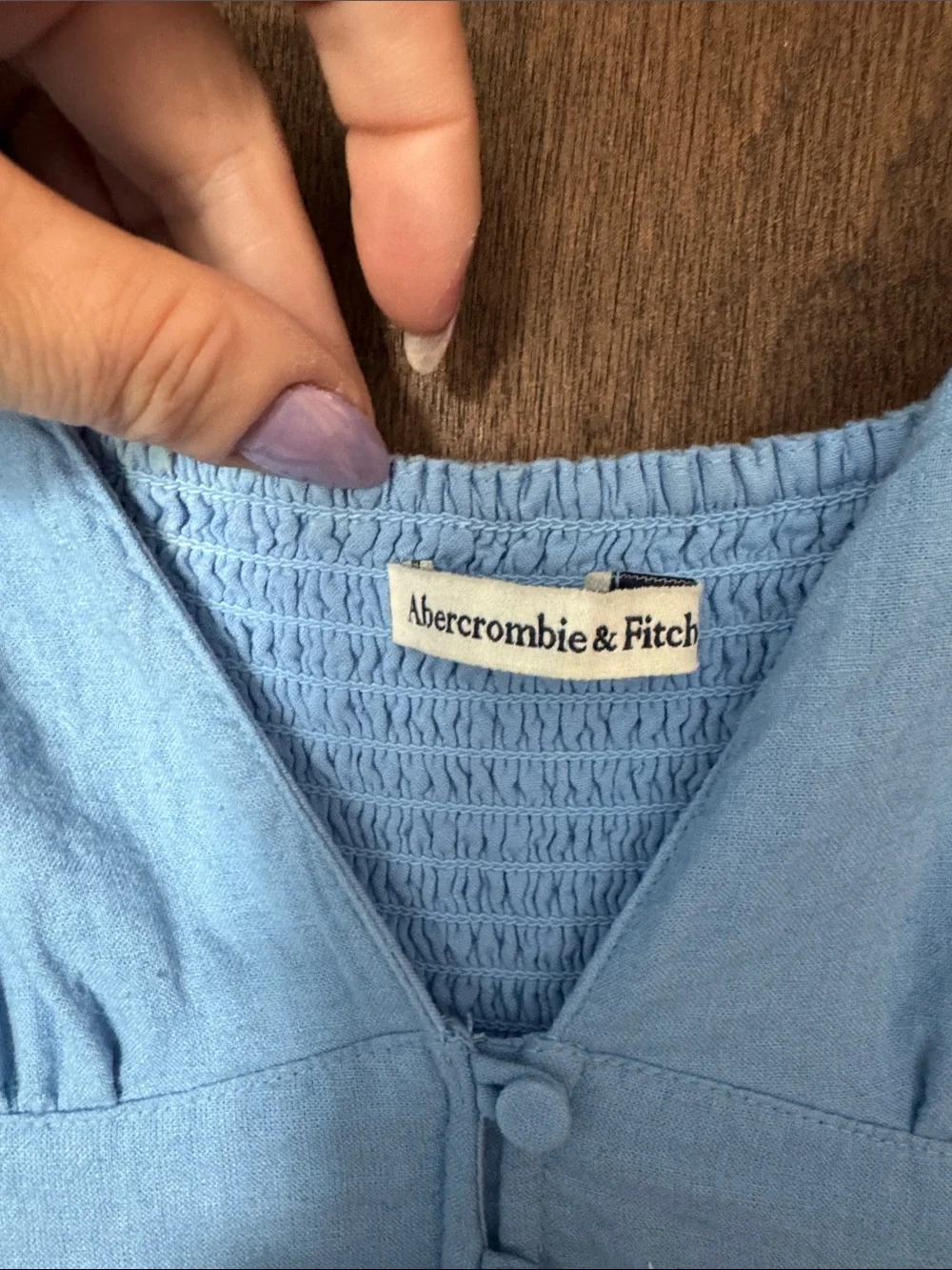 Abercrombie & Fitch light blue